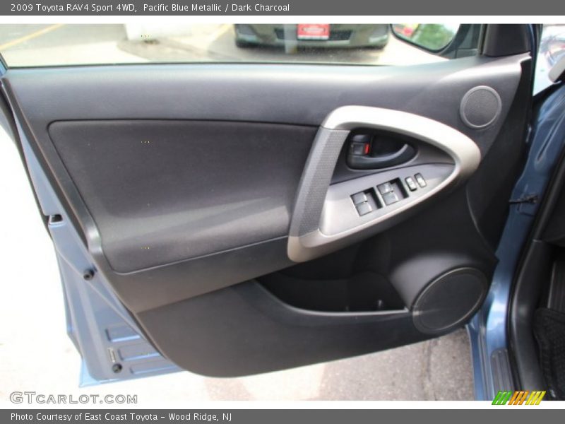Pacific Blue Metallic / Dark Charcoal 2009 Toyota RAV4 Sport 4WD