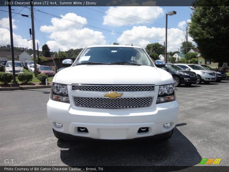 Summit White / Ebony 2013 Chevrolet Tahoe LTZ 4x4
