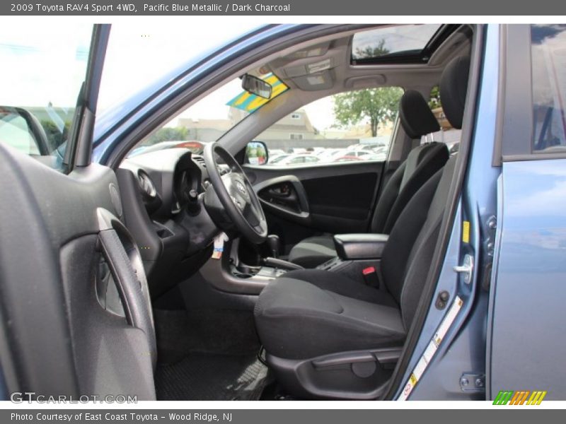 Pacific Blue Metallic / Dark Charcoal 2009 Toyota RAV4 Sport 4WD