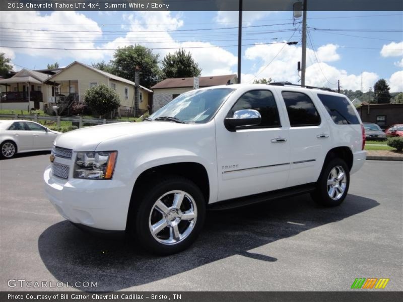 Summit White / Ebony 2013 Chevrolet Tahoe LTZ 4x4