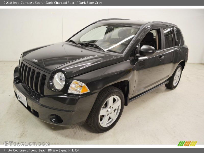 Dark Charcoal Pearl / Dark Slate Gray 2010 Jeep Compass Sport