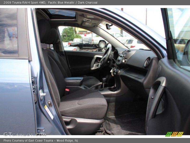 Pacific Blue Metallic / Dark Charcoal 2009 Toyota RAV4 Sport 4WD