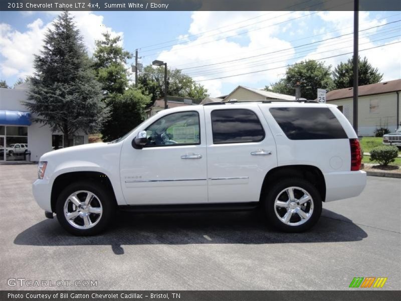 Summit White / Ebony 2013 Chevrolet Tahoe LTZ 4x4