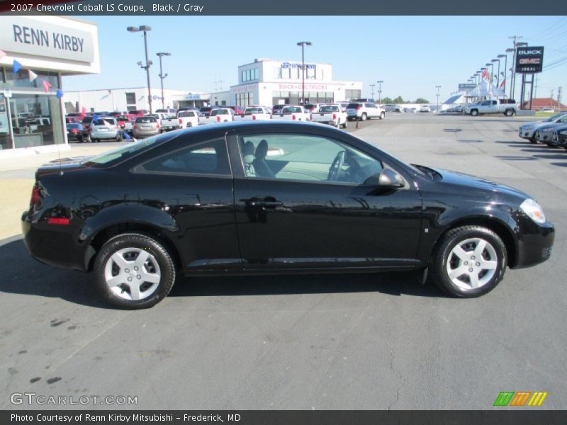 Black / Gray 2007 Chevrolet Cobalt LS Coupe