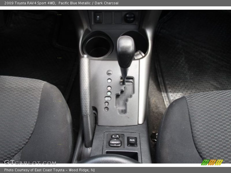 Pacific Blue Metallic / Dark Charcoal 2009 Toyota RAV4 Sport 4WD