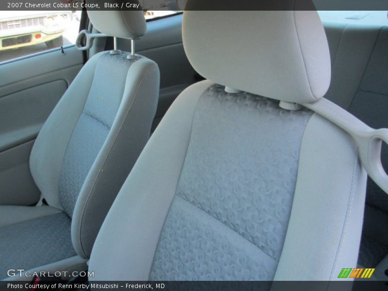 Black / Gray 2007 Chevrolet Cobalt LS Coupe