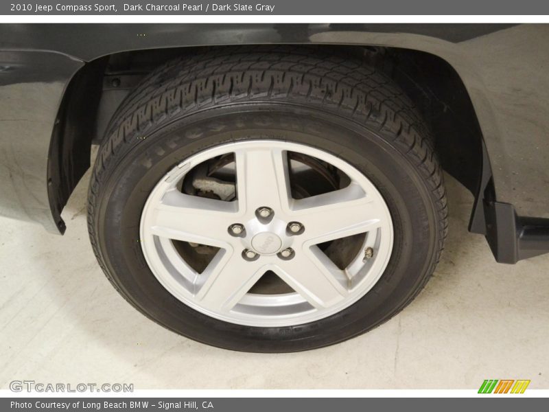 Dark Charcoal Pearl / Dark Slate Gray 2010 Jeep Compass Sport