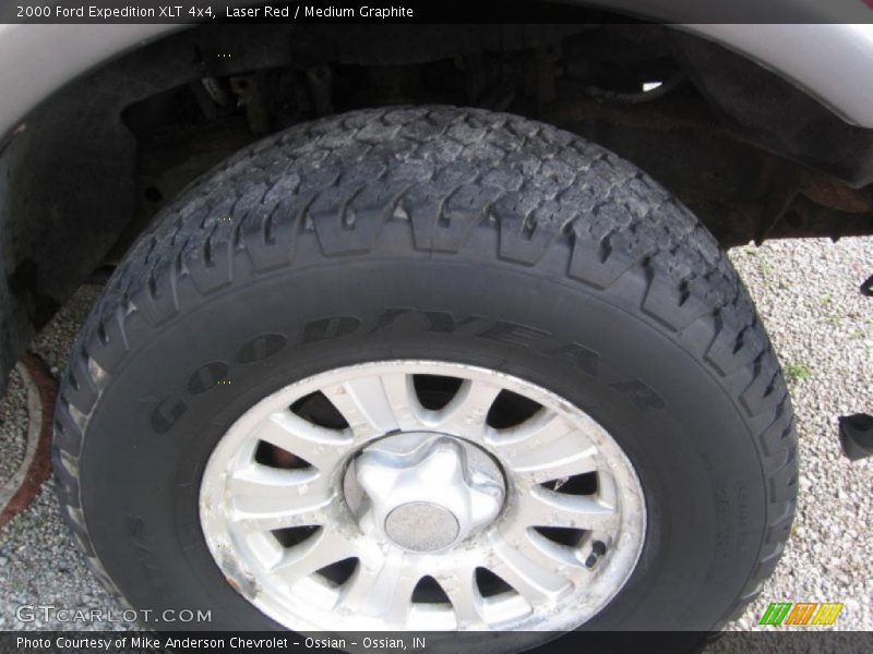 Laser Red / Medium Graphite 2000 Ford Expedition XLT 4x4