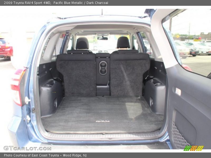 Pacific Blue Metallic / Dark Charcoal 2009 Toyota RAV4 Sport 4WD