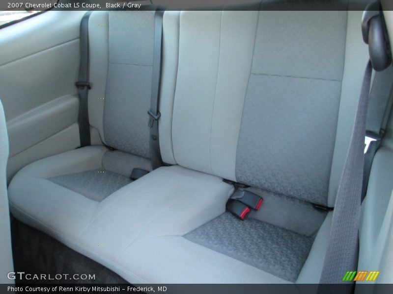 Black / Gray 2007 Chevrolet Cobalt LS Coupe