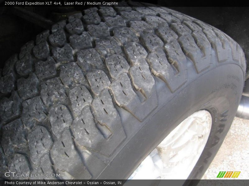 Laser Red / Medium Graphite 2000 Ford Expedition XLT 4x4