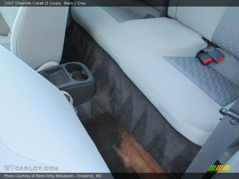 Black / Gray 2007 Chevrolet Cobalt LS Coupe