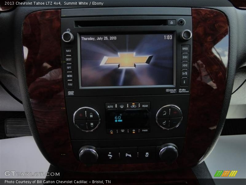 Summit White / Ebony 2013 Chevrolet Tahoe LTZ 4x4