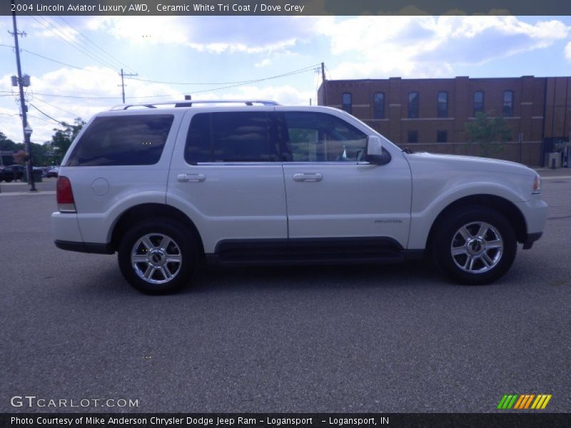 Ceramic White Tri Coat / Dove Grey 2004 Lincoln Aviator Luxury AWD