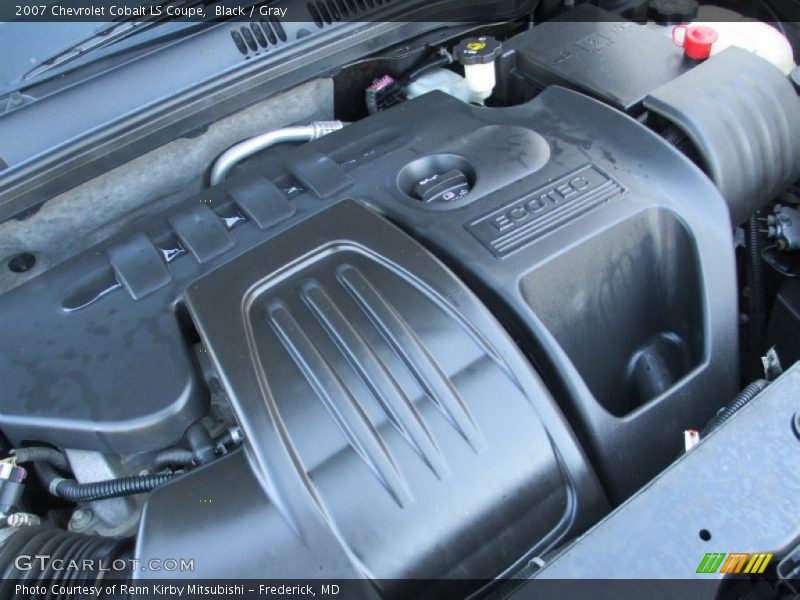 Black / Gray 2007 Chevrolet Cobalt LS Coupe