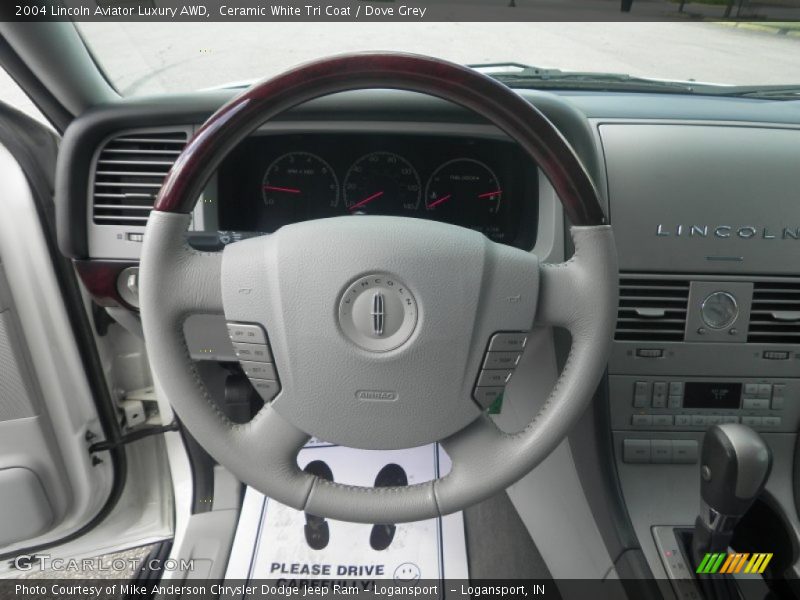 Ceramic White Tri Coat / Dove Grey 2004 Lincoln Aviator Luxury AWD
