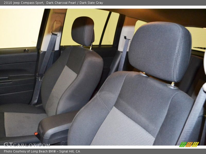 Dark Charcoal Pearl / Dark Slate Gray 2010 Jeep Compass Sport