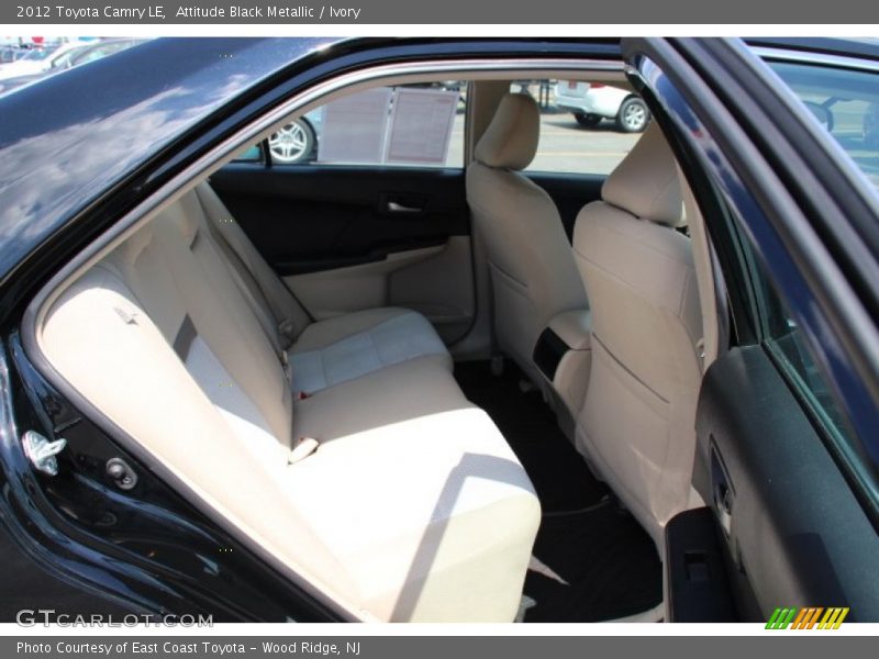 Attitude Black Metallic / Ivory 2012 Toyota Camry LE