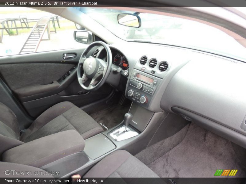 Brilliant Silver / Charcoal 2012 Nissan Altima 2.5 S