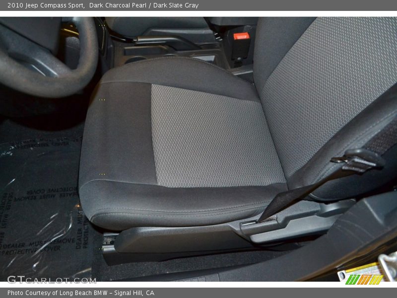 Dark Charcoal Pearl / Dark Slate Gray 2010 Jeep Compass Sport