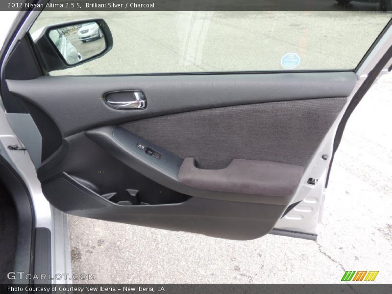 Brilliant Silver / Charcoal 2012 Nissan Altima 2.5 S