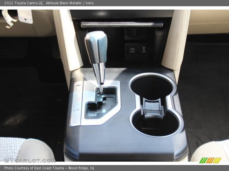 Attitude Black Metallic / Ivory 2012 Toyota Camry LE