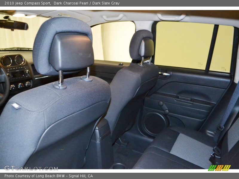 Dark Charcoal Pearl / Dark Slate Gray 2010 Jeep Compass Sport