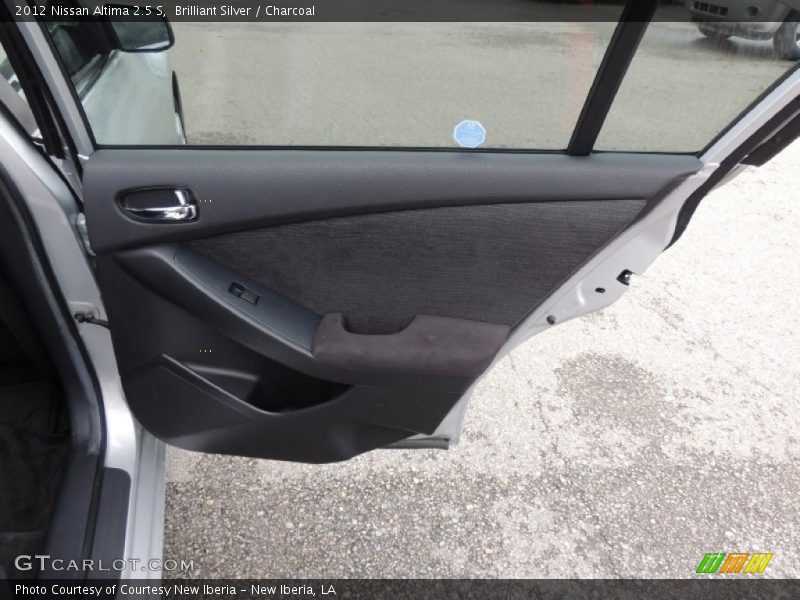 Brilliant Silver / Charcoal 2012 Nissan Altima 2.5 S