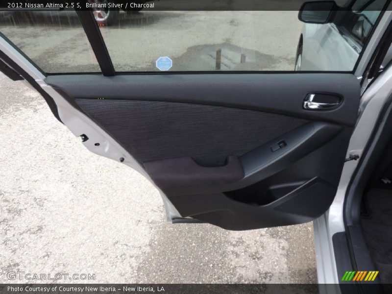 Brilliant Silver / Charcoal 2012 Nissan Altima 2.5 S