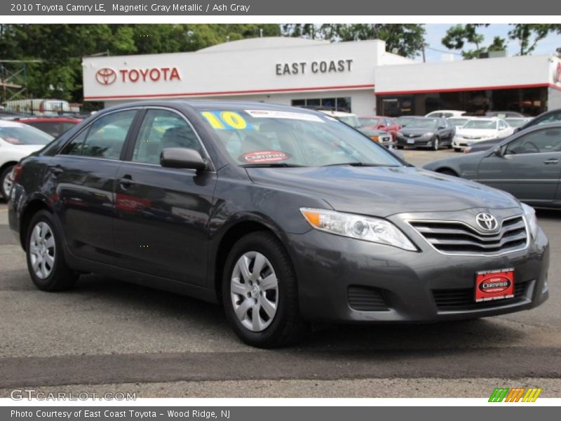 Magnetic Gray Metallic / Ash Gray 2010 Toyota Camry LE