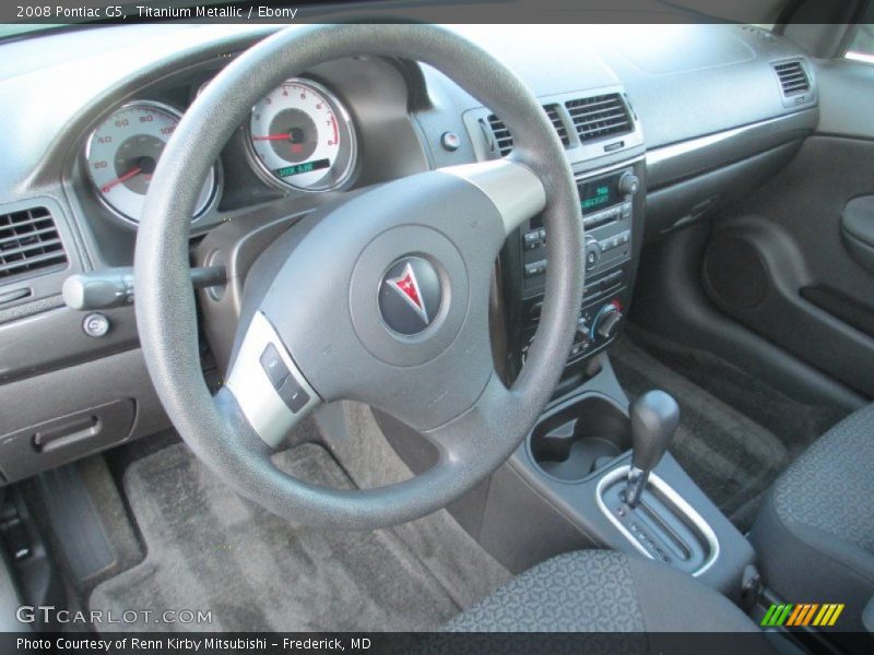 Titanium Metallic / Ebony 2008 Pontiac G5