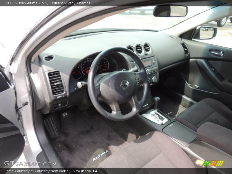 Brilliant Silver / Charcoal 2012 Nissan Altima 2.5 S