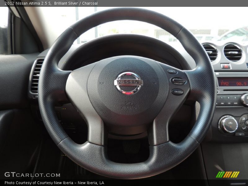 Brilliant Silver / Charcoal 2012 Nissan Altima 2.5 S