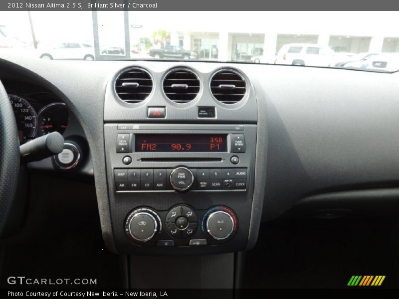 Brilliant Silver / Charcoal 2012 Nissan Altima 2.5 S