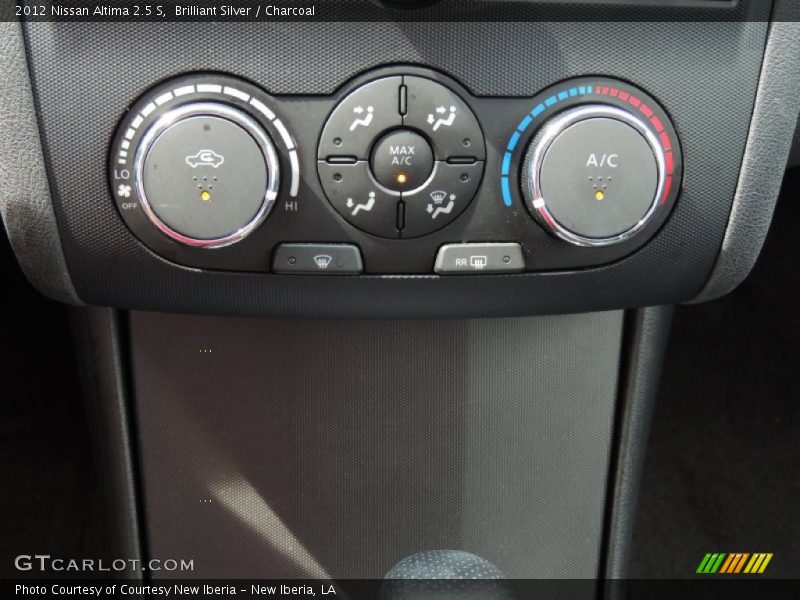 Brilliant Silver / Charcoal 2012 Nissan Altima 2.5 S