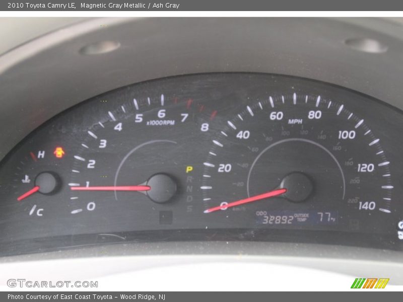 Magnetic Gray Metallic / Ash Gray 2010 Toyota Camry LE