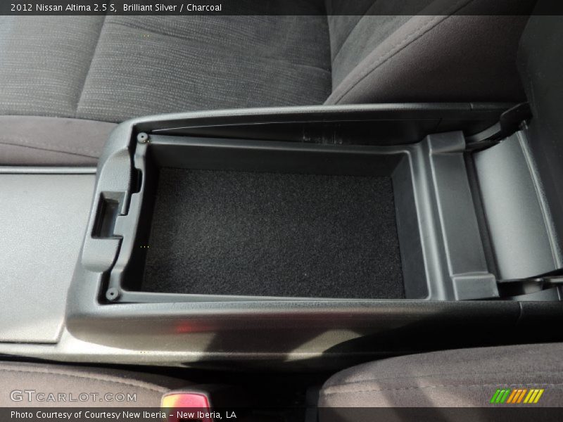 Brilliant Silver / Charcoal 2012 Nissan Altima 2.5 S