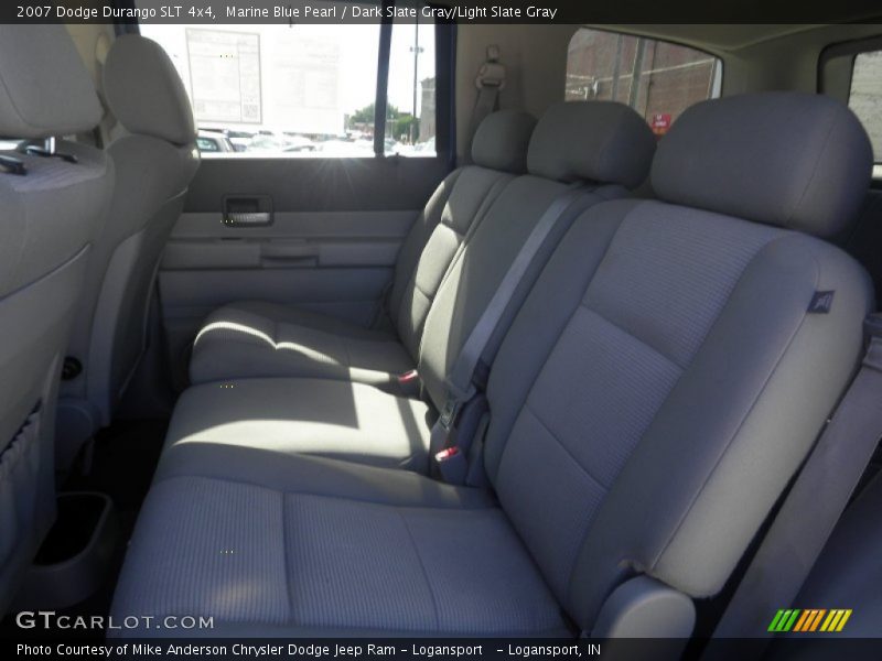 Marine Blue Pearl / Dark Slate Gray/Light Slate Gray 2007 Dodge Durango SLT 4x4
