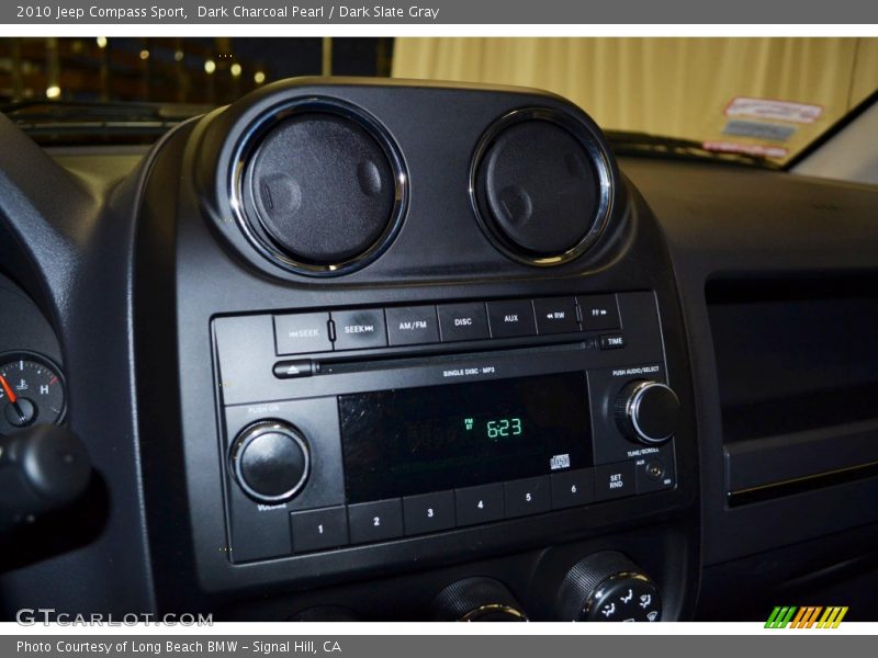 Dark Charcoal Pearl / Dark Slate Gray 2010 Jeep Compass Sport