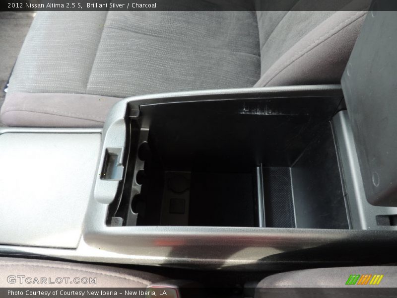 Brilliant Silver / Charcoal 2012 Nissan Altima 2.5 S