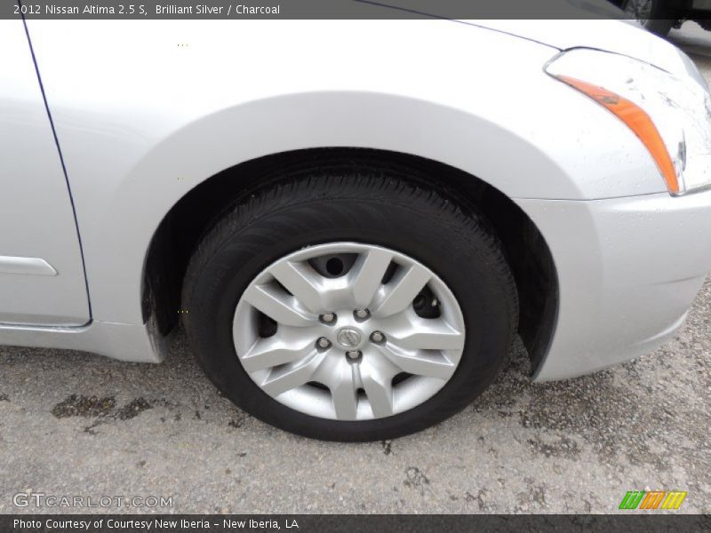 Brilliant Silver / Charcoal 2012 Nissan Altima 2.5 S