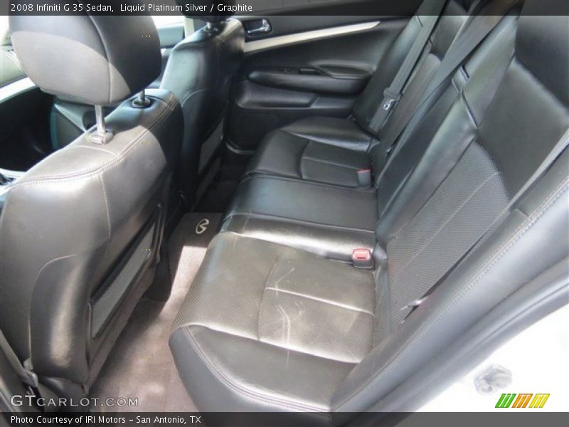 Liquid Platinum Silver / Graphite 2008 Infiniti G 35 Sedan