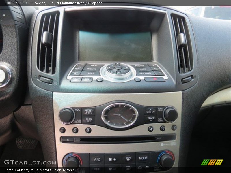 Liquid Platinum Silver / Graphite 2008 Infiniti G 35 Sedan