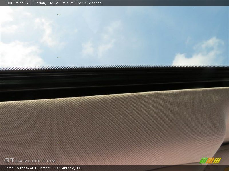 Liquid Platinum Silver / Graphite 2008 Infiniti G 35 Sedan