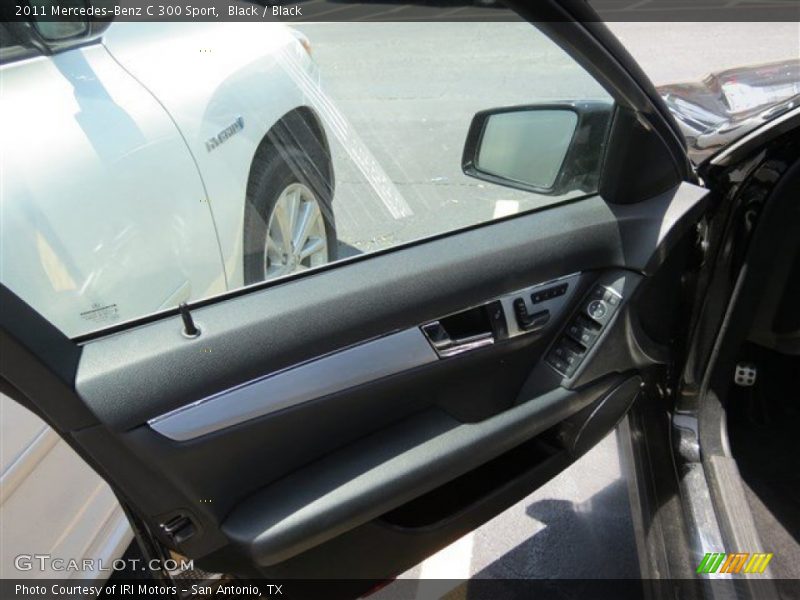 Black / Black 2011 Mercedes-Benz C 300 Sport
