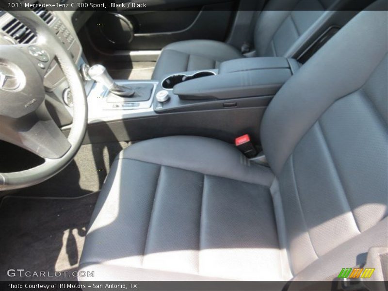 Black / Black 2011 Mercedes-Benz C 300 Sport