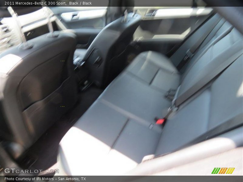 Black / Black 2011 Mercedes-Benz C 300 Sport