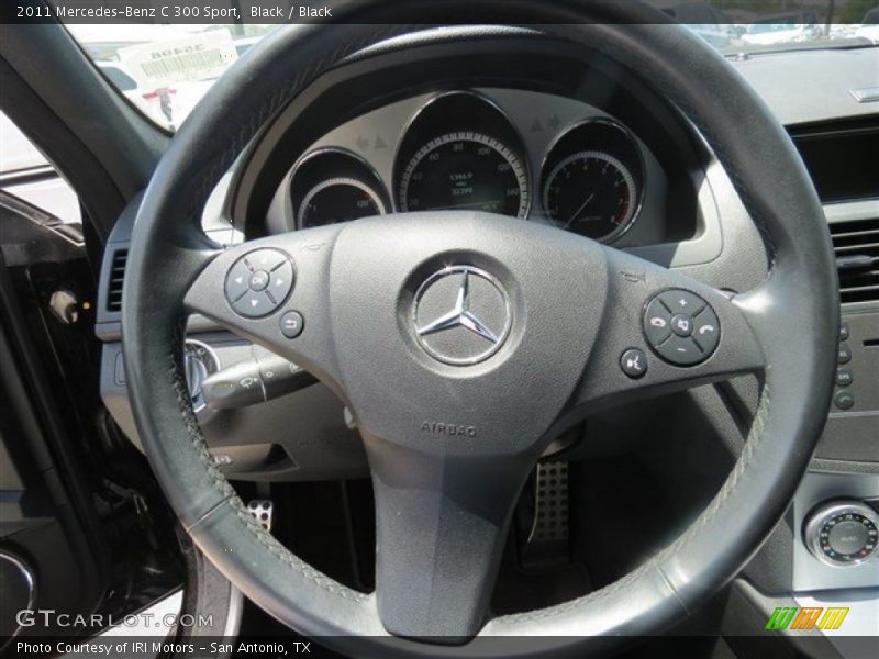Black / Black 2011 Mercedes-Benz C 300 Sport