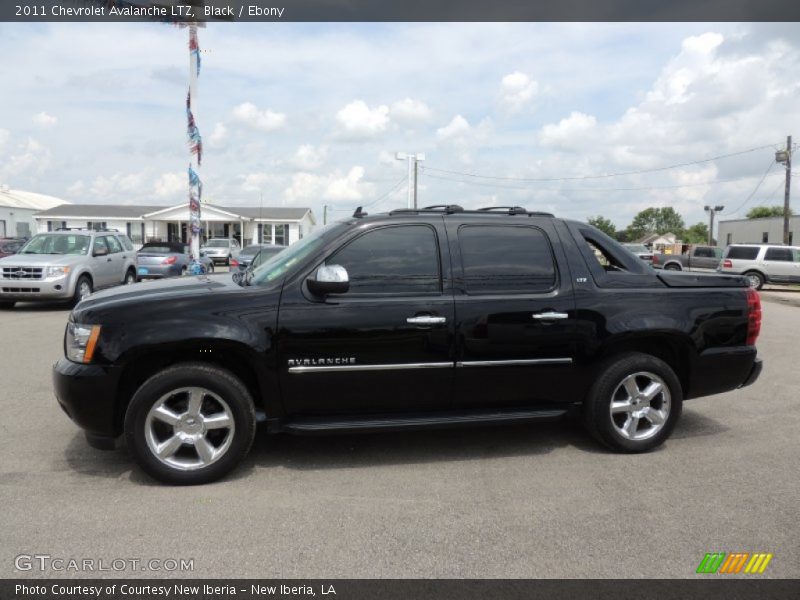 Black / Ebony 2011 Chevrolet Avalanche LTZ