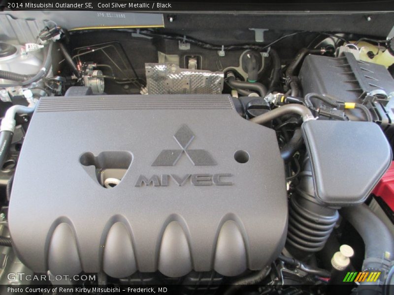  2014 Outlander SE Engine - 2.4 Liter SOHC 16-Valve MIVEC 4 Cylinder
